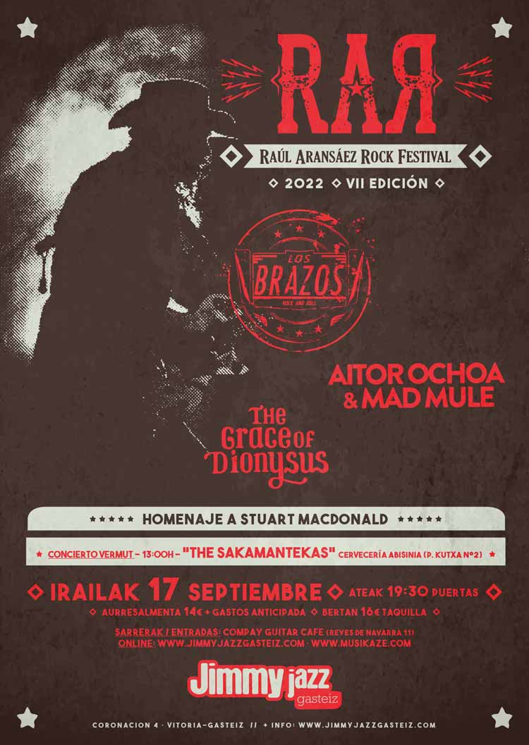 Raul Aransaez Festival - RAR 2022 - Jimmy Jazz Gasteiz