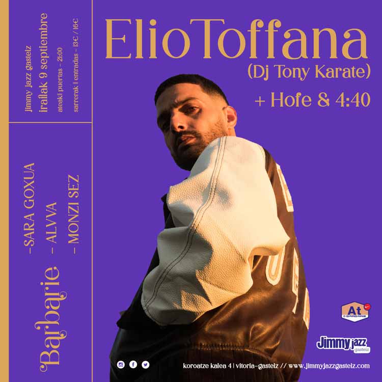 ELIO TOFFANA + Hofe & 4:40 - Jimmy Jazz Gasteiz