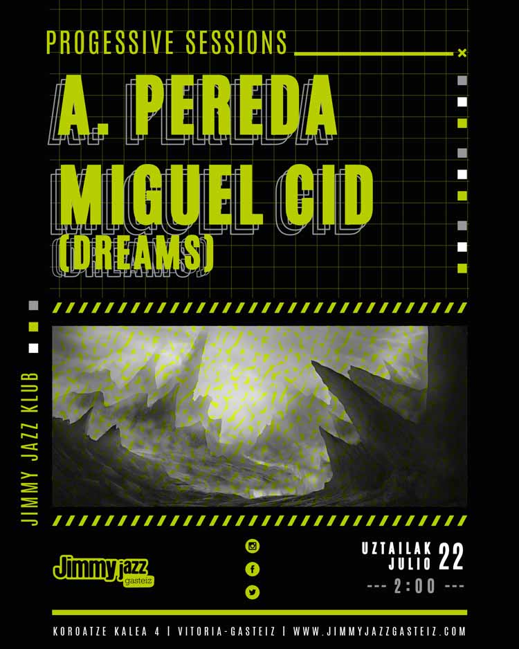 Progresive sessions - A. Pereda /  Miguel Cid - Jimmy Jazz KLUB