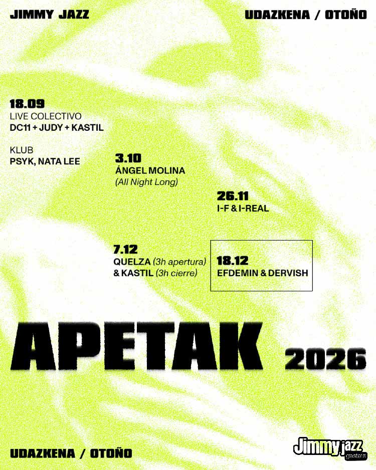 2026-12-18-JJK-Apetak Apetak - Jimmy Jazz KLUB