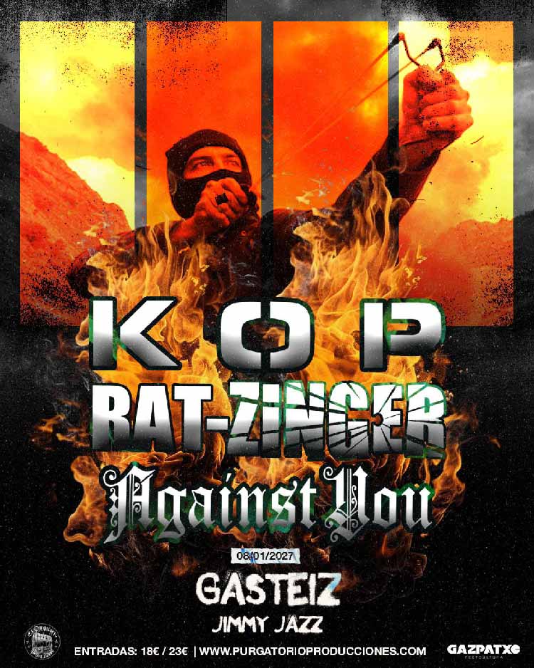 Kop-Ratzinger-Against-You-Jimmy-Jazz-Gasteiz-2027 Kop - Jimmy Jazz Gasteiz